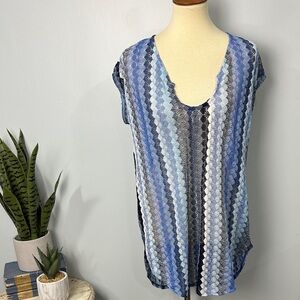 NWT Aruba Blue Women's Swim Beach Pool Coverup Size Medium